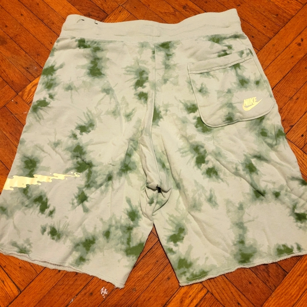 Nike tie dye shorts